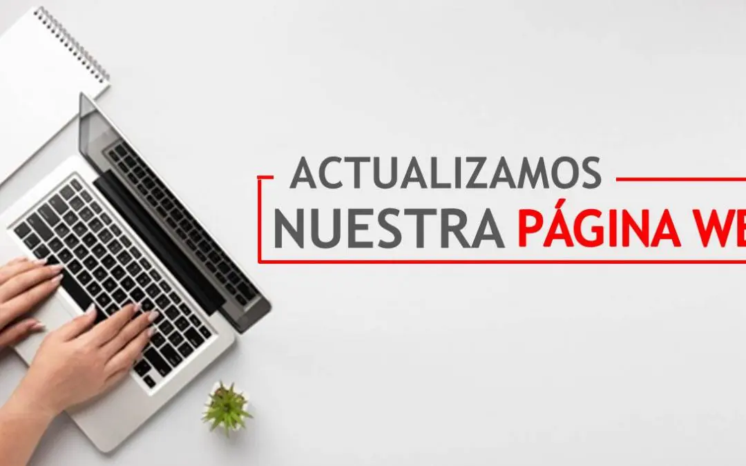 Actualizamos nuestra página web